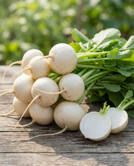 Radish Seeds Tondo Bianco Raphanus Sativus Vegetable Variety