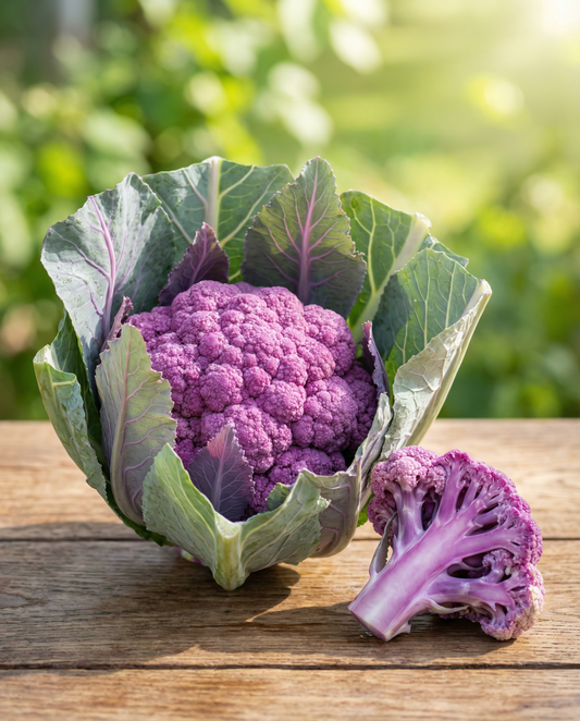 Blumenkohl Sicily Violetto Early (Brassica oleracea) – Gemüsesamen von SeedsChoice