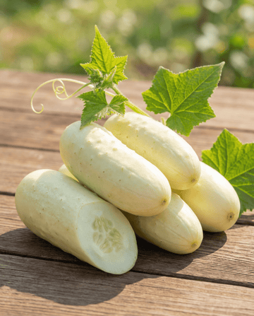 Gurke White Wonder (Cucumis sativus) – einjährige Gemüsesamen von SeedsChoice
