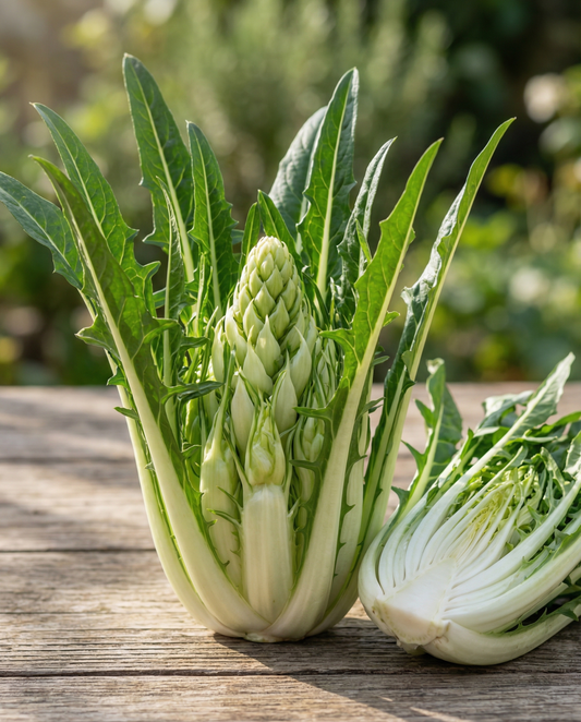 Leaf Chicory Puntarelle Brindisina Catalogna (Cichorium intybus) – annual vegetable seeds from SeedsChoice