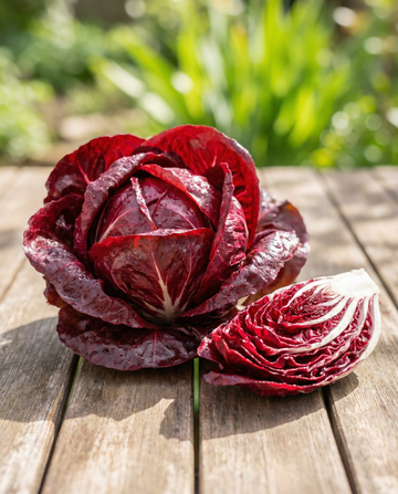 Blattzichorie Orchidea Rossa Red (Cichorium intybus) – Gemüsesamen von SeedsChoice