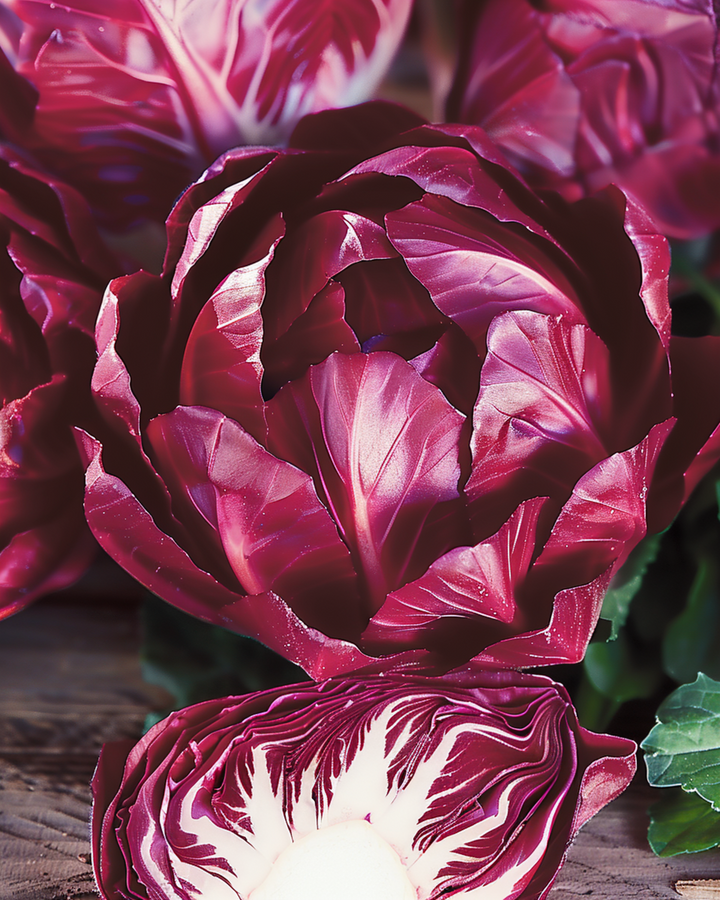 Chicory Rossa Di Verona Tardiva seeds (Cichorium intybus) – biennial vegetable
