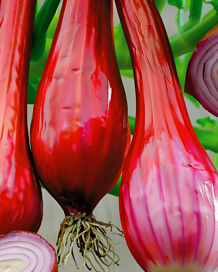 Zwiebel Long Red From Florence Samen (Allium cepa) – einjähriges Gemüse