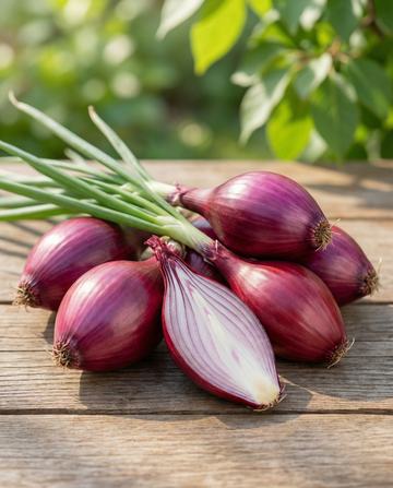 Zwiebel Long Red From Florence (Allium cepa) – einjähriges Gemüsesamen von SeedsChoice