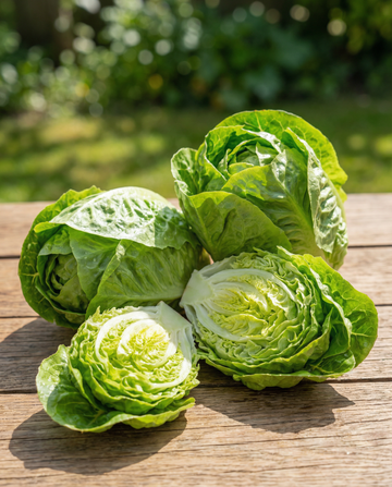 Little Gem Salat mit kompakten Köpfen (Lactuca sativa) – Gemüsesamen von SeedsChoice