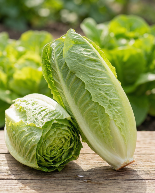 Lettuce Romaine Blonde Heat Tolerant (Lactuca sativa) – vegetable seeds from SeedsChoice