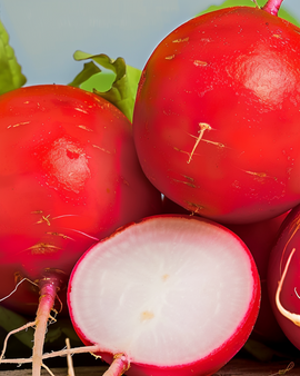 Radish Seeds Burro Gigante Raphanus Sativus Early Variety Red Round Root