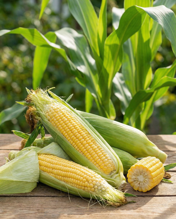 Sweet Corn Dolce Medium Early (Zea mays) – annual vegetable seeds from SeedsChoice
