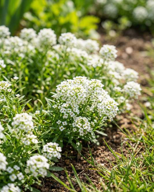 Alyssum Snowcloth (Lobularia maritima) – einjährige Samen von SeedsChoice