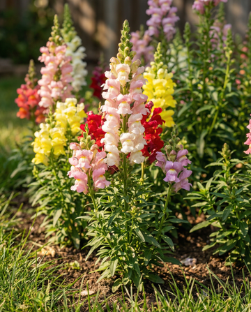 Snapdragon Tall Mixed (Antirrhinum majus) – annual flower seeds from SeedsChoice