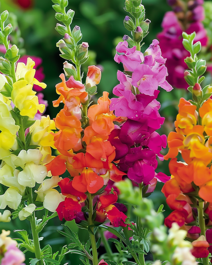 Snapdragon Mixed Semi Tall seeds (Antirrhinum majus) – annual mix