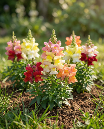 Löwenmäulchen Tom Thumb Dwarf Mixed (Antirrhinum majus) – Samen der einjährigen Sortenmischung von SeedsChoice