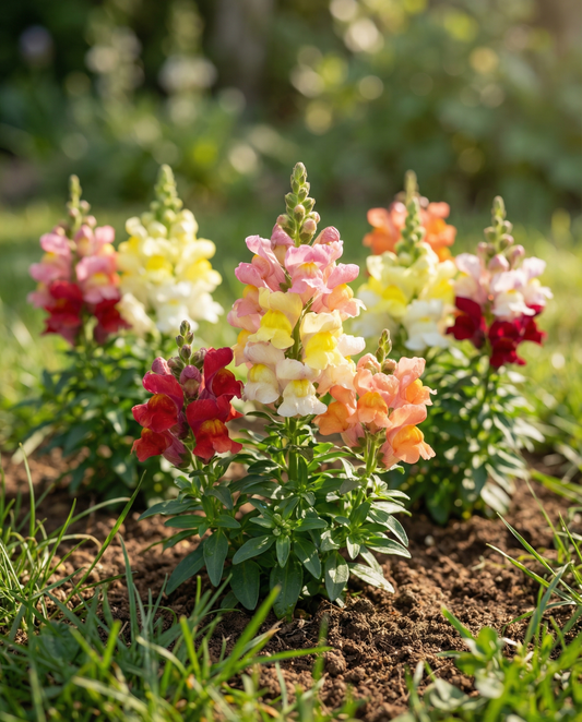 Löwenmäulchen Tom Thumb Dwarf Mixed (Antirrhinum majus) – Samen der einjährigen Sortenmischung von SeedsChoice