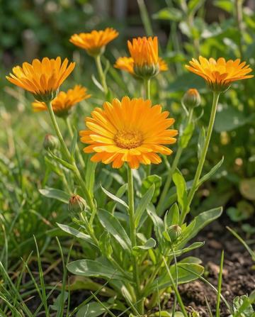 Marigold (Calendula arvensis) – annual flower seeds from SeedsChoice