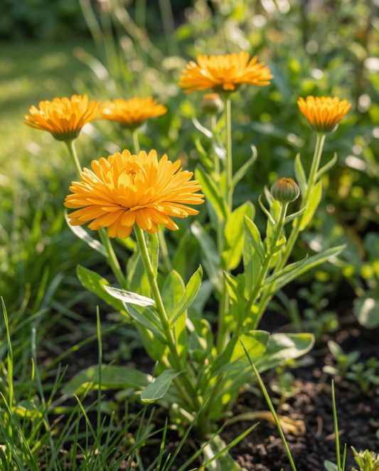 Ringelblume Golden Emperor (Calendula officinalis) – einjährige Blumensamen von SeedsChoice