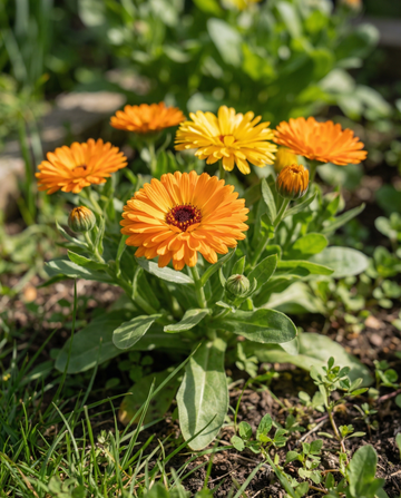 Pot Marigold Fiesta Gitana (Calendula officinalis) – annual flower seeds from SeedsChoice