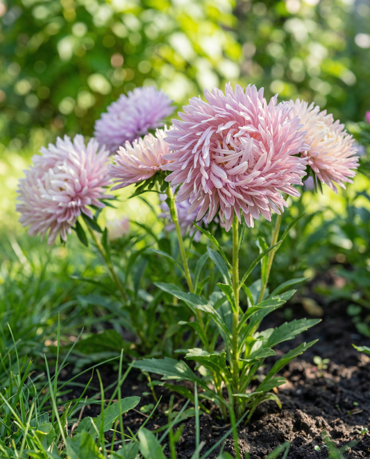 Aster Ostrich Feather Mixed (Callistephus chinensis) – einjährige Mischung Samen von SeedsChoice