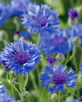 Cornflower Seeds Blue Ball Centaurea Cyanus Annual