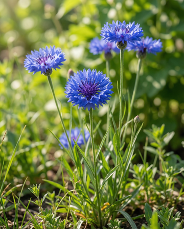 Kornblume Blue Ball (Centaurea cyanus) – Samen für einjährige Blumen von SeedsChoice