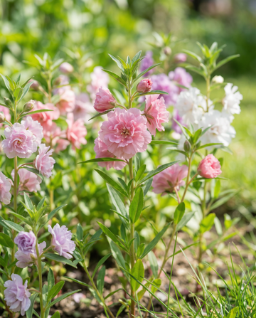 Double Flowered Mixed (Clarkia unguiculata) – annual flower seeds from SeedsChoice