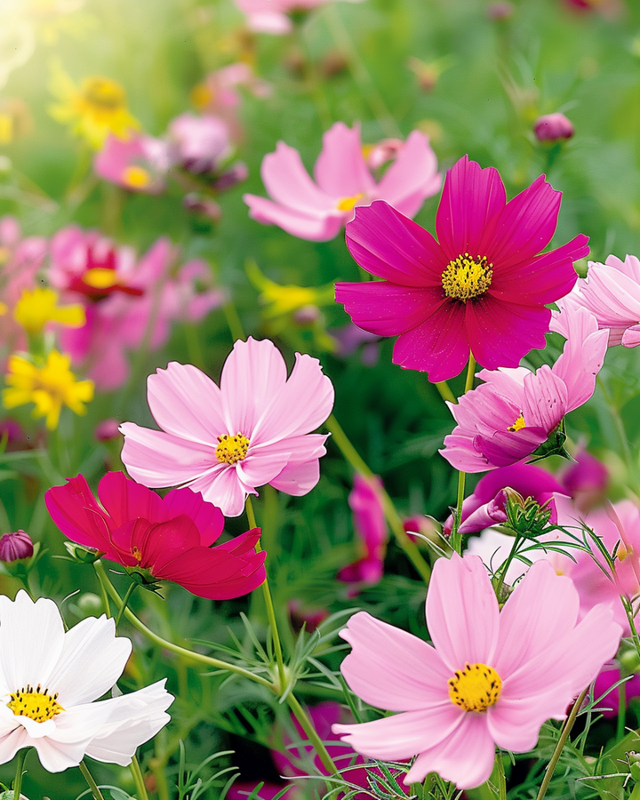 Dwarf Sensation Mixed seeds (Cosmos bipinnatus) – annual mix