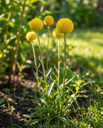 Drumstick (Craspedia globosa) – einjährige Blumensamen von SeedsChoice