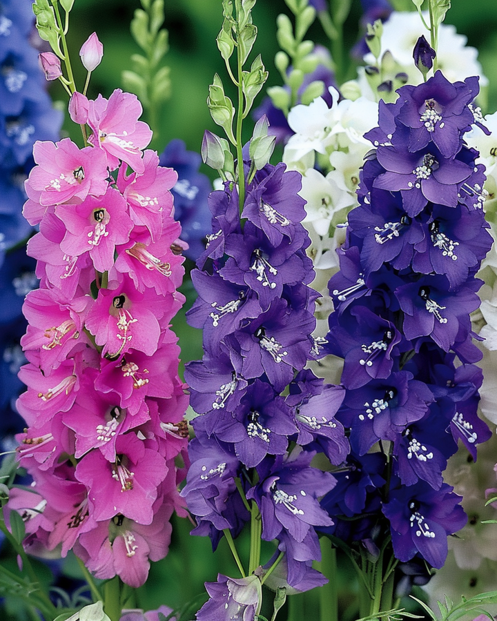 Larkspur Imperial Mixed seeds (Delphinium consolida) – annual mix
