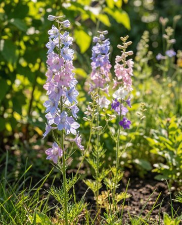 Rittersporn Imperial Mixed (Delphinium consolida) – einjährige Sortenmischung Samen von SeedsChoice