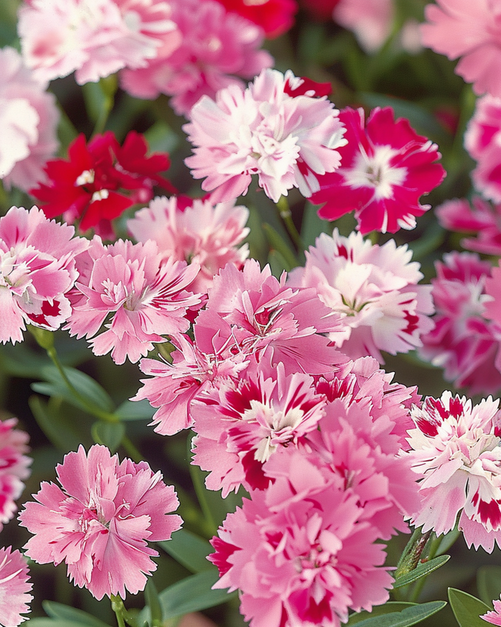 Sweet William Wee Willie Mixed Samen (Dianthus barbatus) – einjährige Sortenmischung