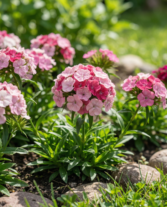 Sweet William Wee Willie Mixed (Dianthus barbatus) – einjährige Sortenmischung Samen von SeedsChoice