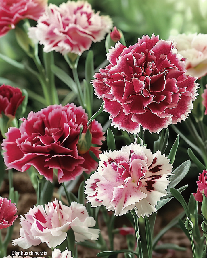 Indian Pinks Double Mix seeds (Dianthus chinensis) – annual flower