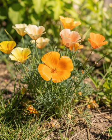 Eschscholtzia Single Mixed (Eschscholzia californica) – einjährige Blumensamen von SeedsChoice