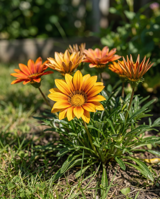 Treasure Sunshine Mix (Gazania splendens) – annual flower seeds from SeedsChoice