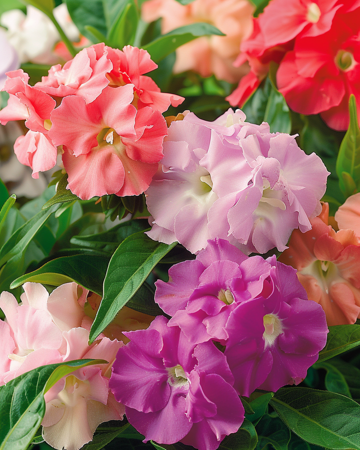Balsam Double Mix Samen (Impatiens balsamina) – einjährige Blume