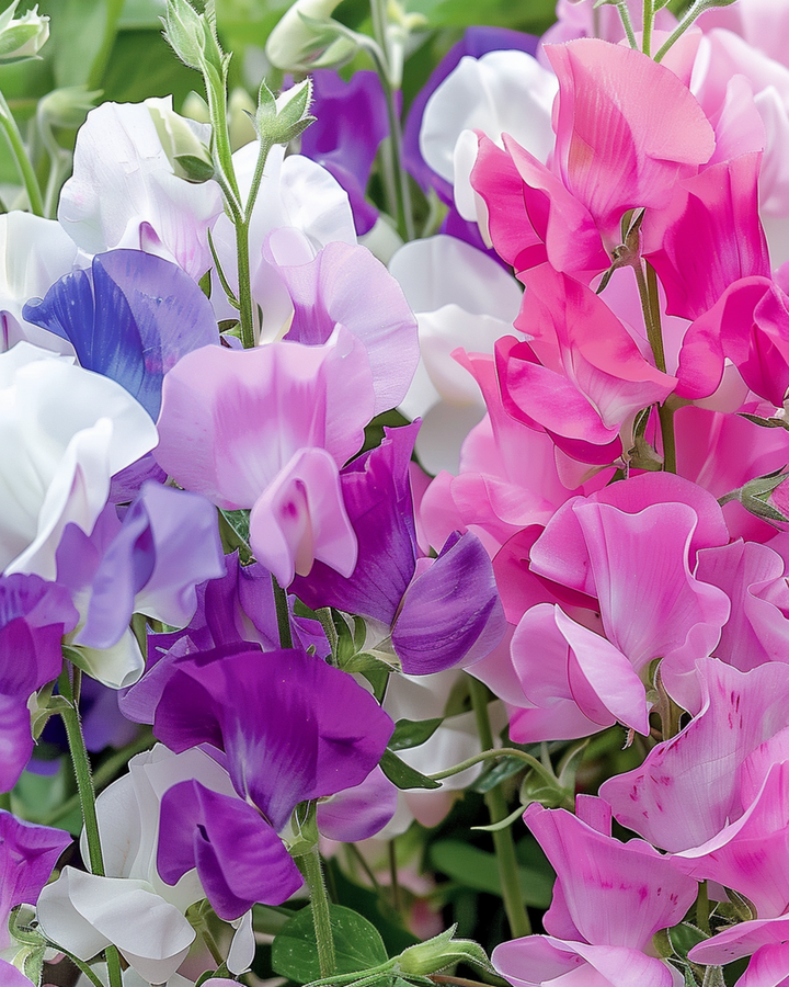 Sweet Pea Bijou Mixed seeds (Lathyrus odoratus) – annual flower