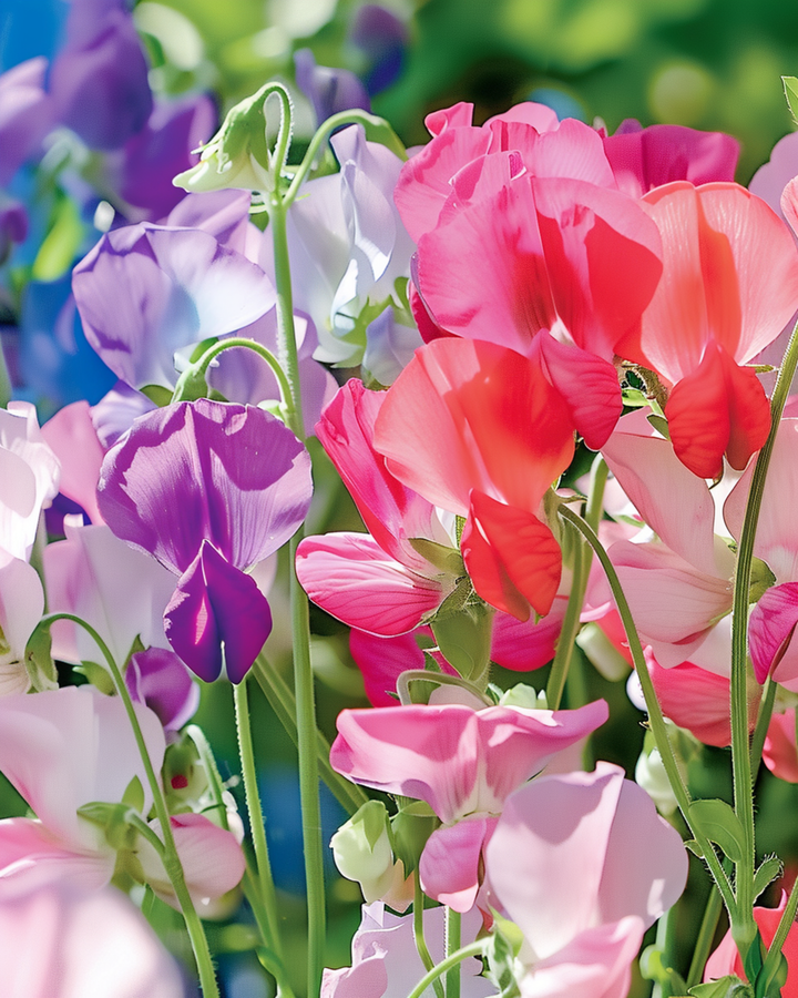 Sweet Pea Colorama Mixed seeds (Lathyrus odoratus) – annual flower