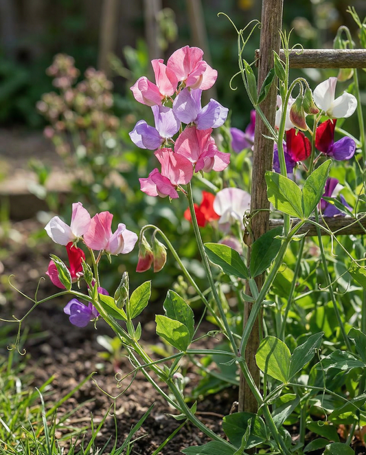 Sweet Pea Colorama Mixed (Lathyrus odoratus) – annual flower seeds from SeedsChoice