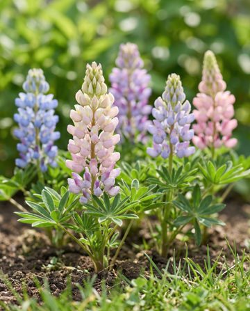 Lupine Pixie Delight (Lupinus nanus) – einjährige Blumensamen von SeedsChoice