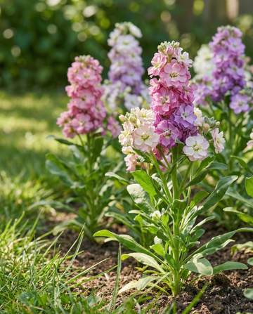 Ten Week Stock (Matthiola incana) – annual mix seeds from SeedsChoice