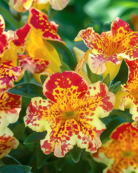 Monkey Flower Seeds Queen's Prize Mimulus Hybrida Annual
