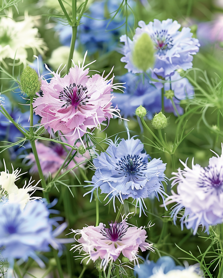 Love In The Mist Persian Jewels Samen (Nigella damascena) – einjährige Sortenmischung