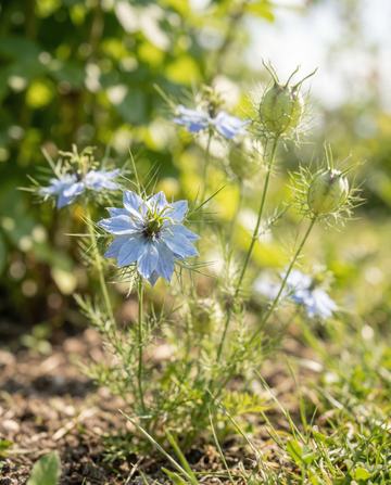 Love In The Mist Miss Jekyll Blue (Nigella damascena) – einjähriges Saatgut von SeedsChoice