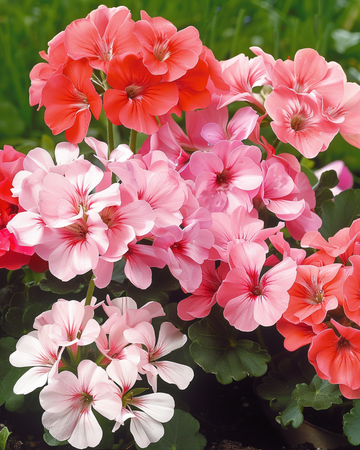 Geranium Magic Beauty F1 seeds (Pelargonium zonale) – annual mix