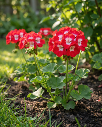 Geranie Bright Eyes F1 (Pelargonium zonale) – einjährige Samen von SeedsChoice