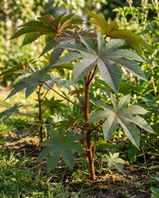 Wunderbaum 250 Cm (Ricinus communis) – einjährige Blumensamen von SeedsChoice