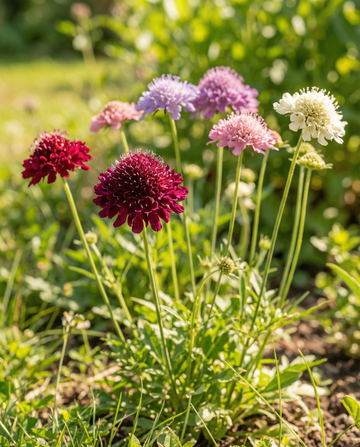 Scabiosa-Samen Scabiosa Atropurpurea Annual Mix (Scabiosa atropurpurea) – einjährige Mischung Samen von SeedsChoice