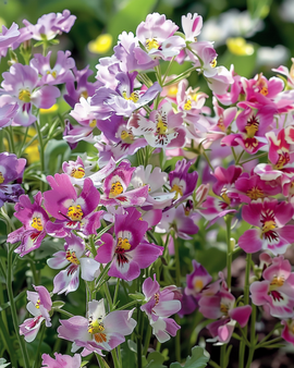 Poor Man's Orchid Seeds Schizanthus Wisetonensis Annual Angel Wings