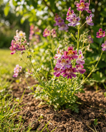 Poor Man's Orchid Angel Wings (Schizanthus wisetonensis) – annual seeds from SeedsChoice