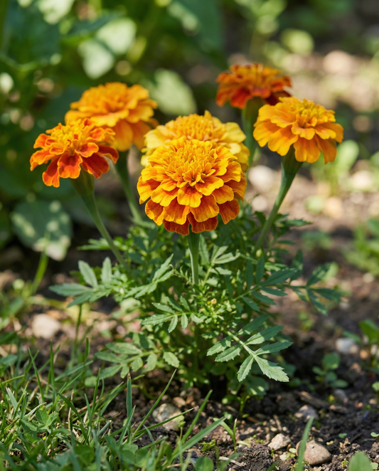 Afrikanische Studentenblume Maximix Mix 25 Cm (Tagetes erecta) – einjährige Blumensamen von SeedsChoice