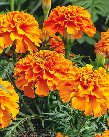 Französische Studentenblume Bolero Samen (Tagetes patula) – einjährige Blume